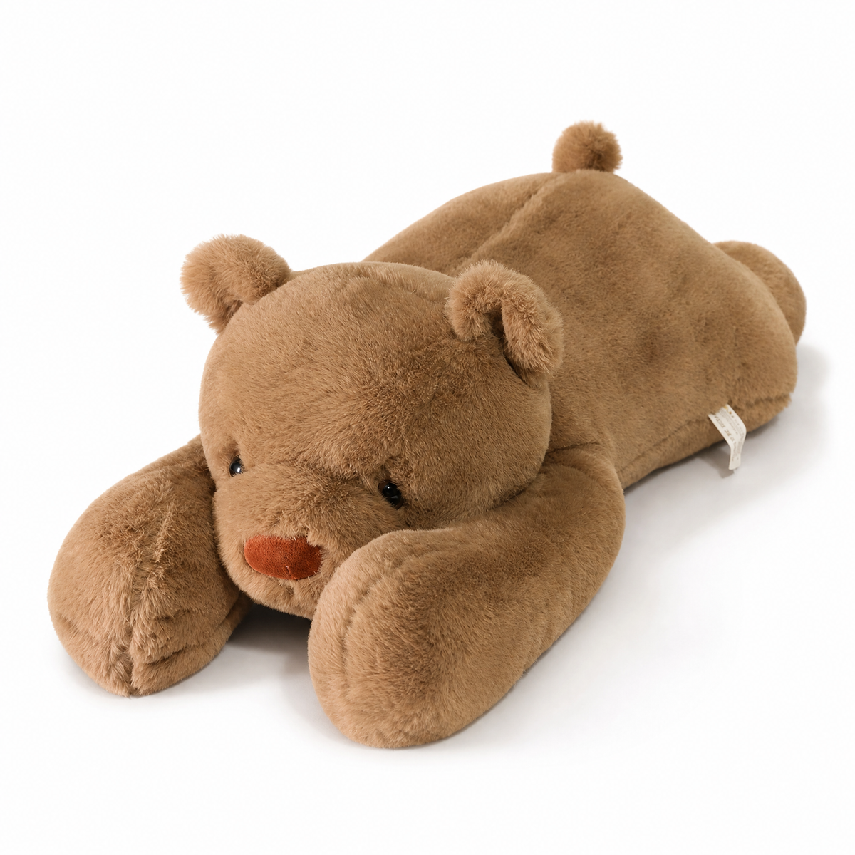 Peluche Lestée Ours Brun - Fond blanc frontal