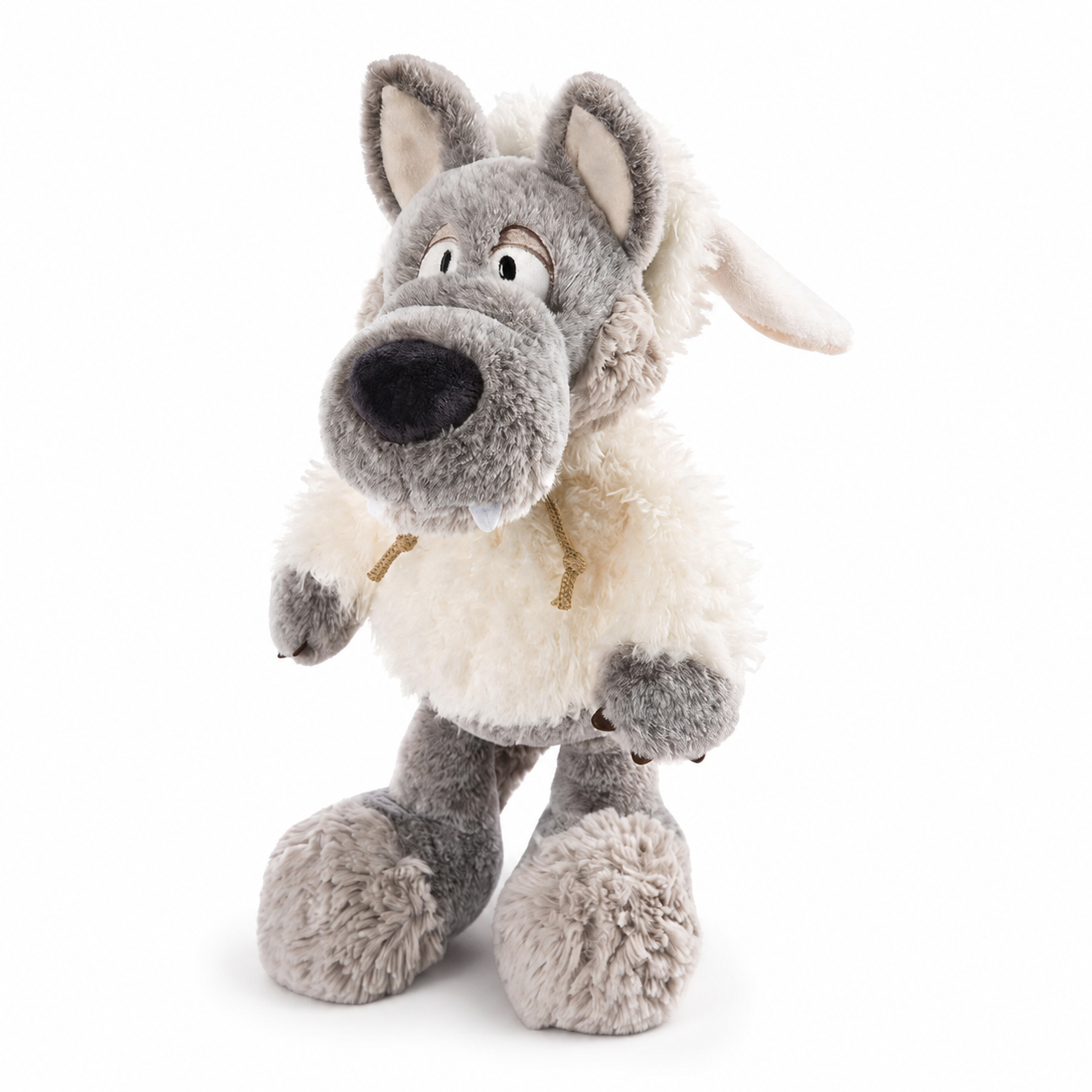 Peluche Loup Déguisé en Mouton Blanc - 35 cm · 50-cm-2