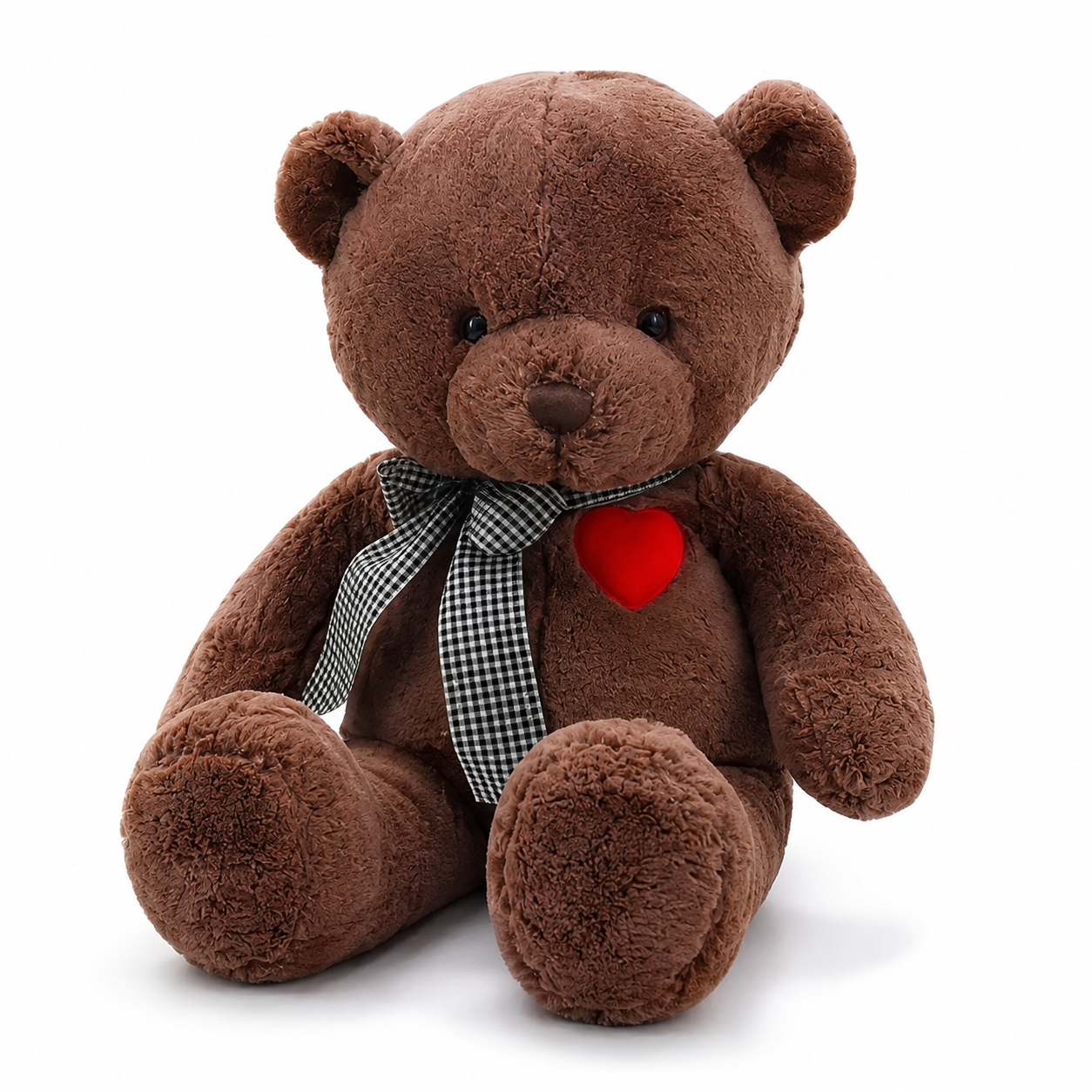 Peluche Ours Cœur Brun - 35cm · 50-cm