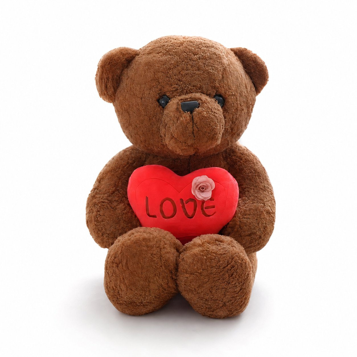 Peluche Ourson Saint-Valentin avec Cœur Love - 40cm · 50-cm · 60cm