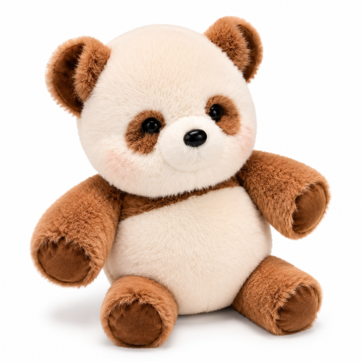 Peluche Panda Qui Court Sans Pile 45-60 cm - 45 cm / Marron · 60 cm / Marron