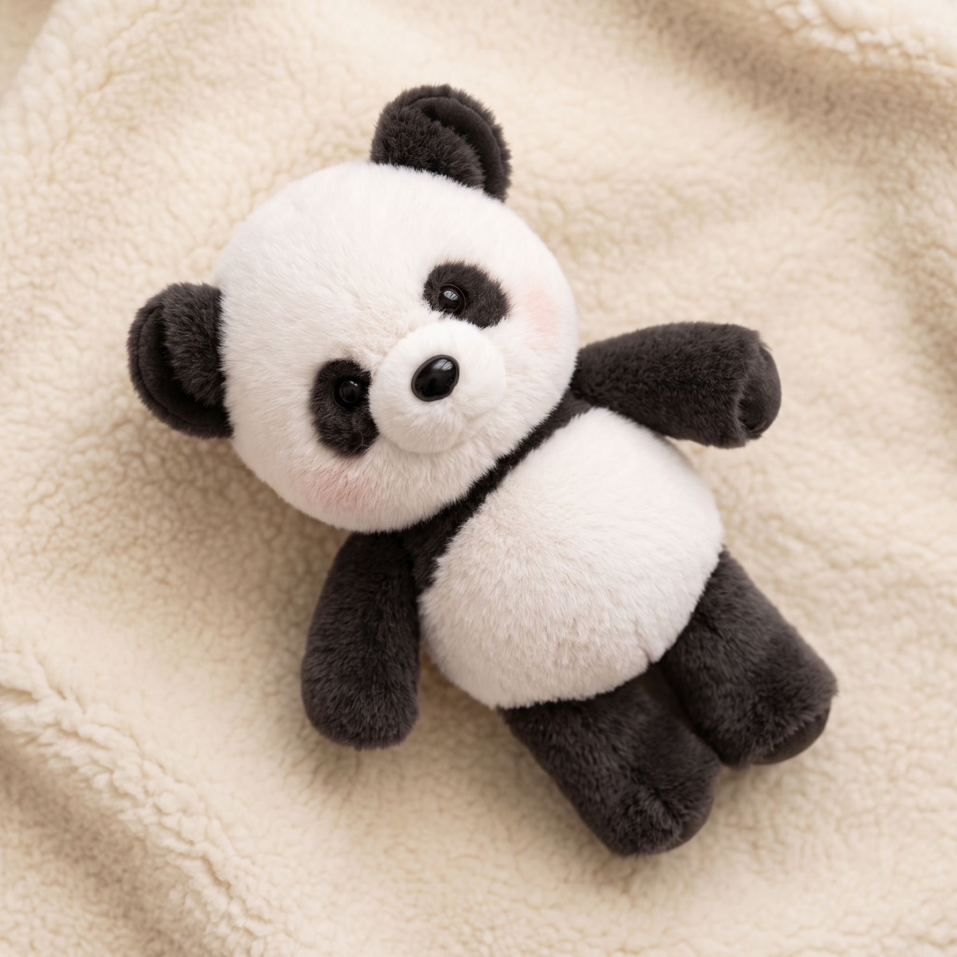 Peluche Panda Qui Court Sans Pile 45-60 cm - Detail matière