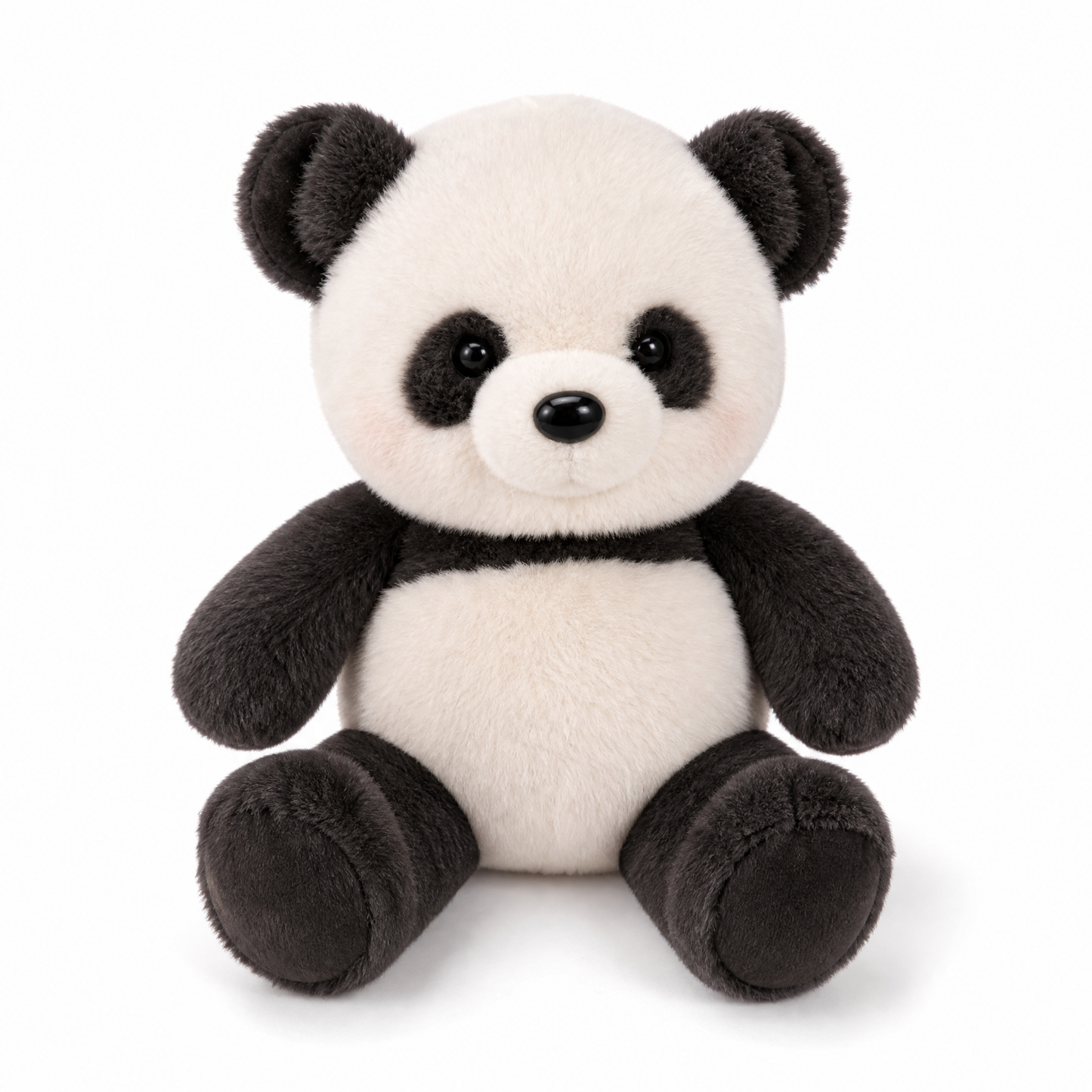 Peluche Panda Qui Court Sans Pile 45-60 cm - fond blanc Frontal