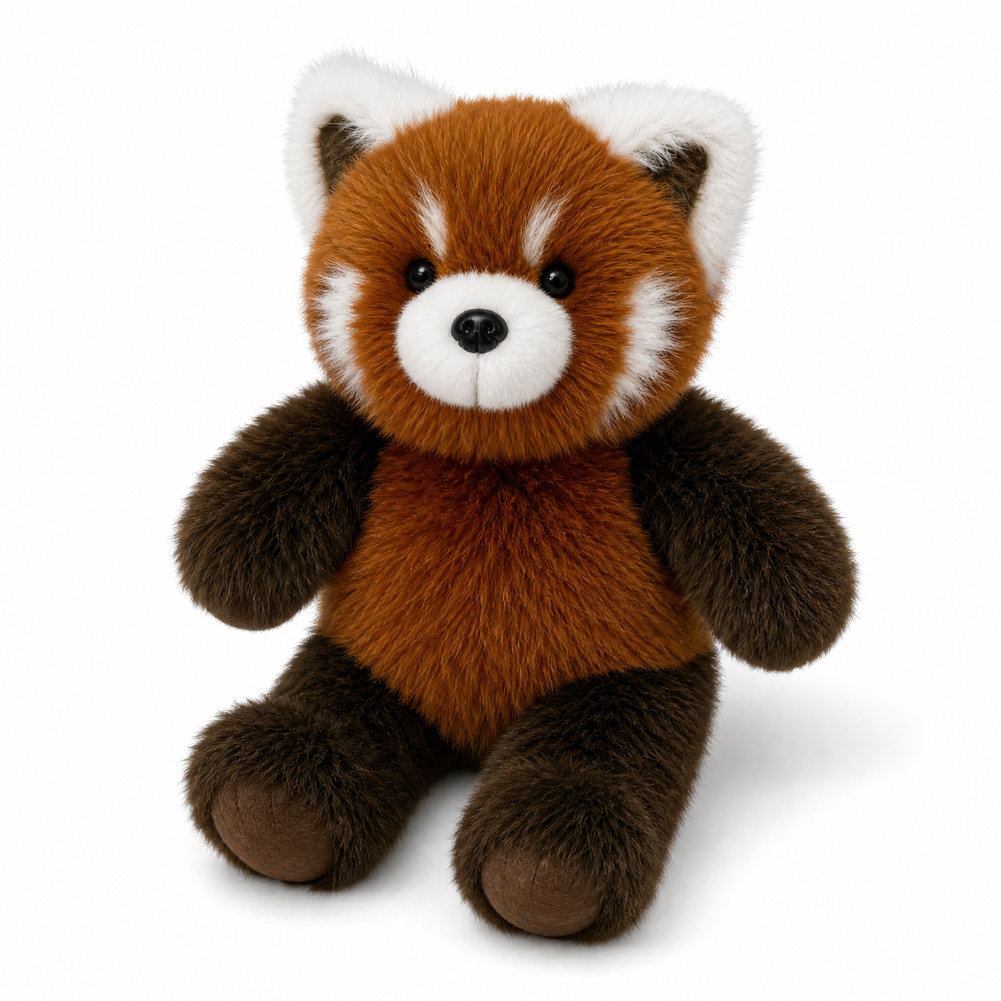 Peluche Panda Roux Animée qui Court 55 cm - Fond blanc frontal