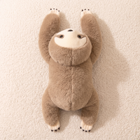 Peluche Paresseux Lestée Apaisante 30 cm - Détail matière