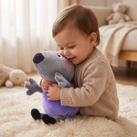 Peluche Peppa Pig Danny Dog 19cm - Utilisation cosy intérieur