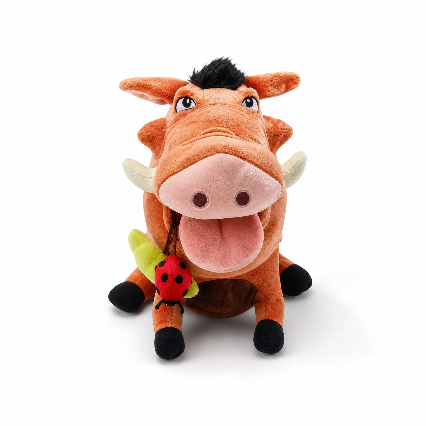 Peluche Pumbaa Le Roi Lion 37 cm - Fond blanc frontal
