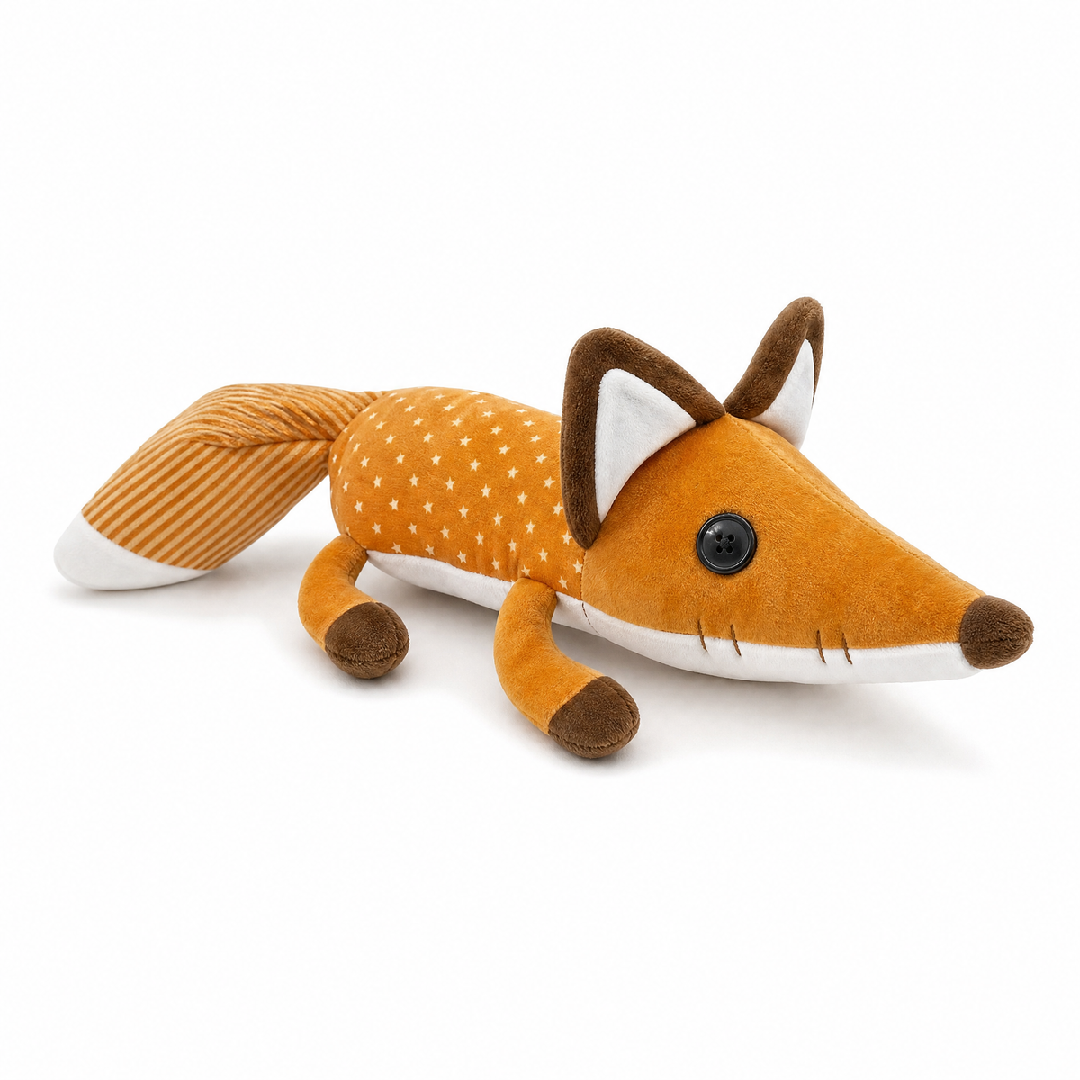 Peluche Renard Le Petit Prince 40 cm - Fond blanc frontal
