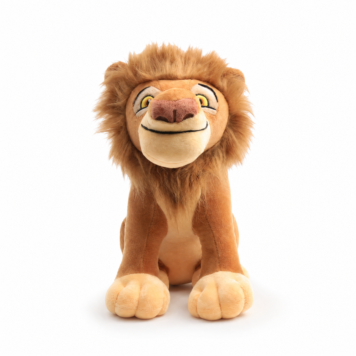 Peluche Roi Lion Mufasa 28 cm - Fond blanc frontal