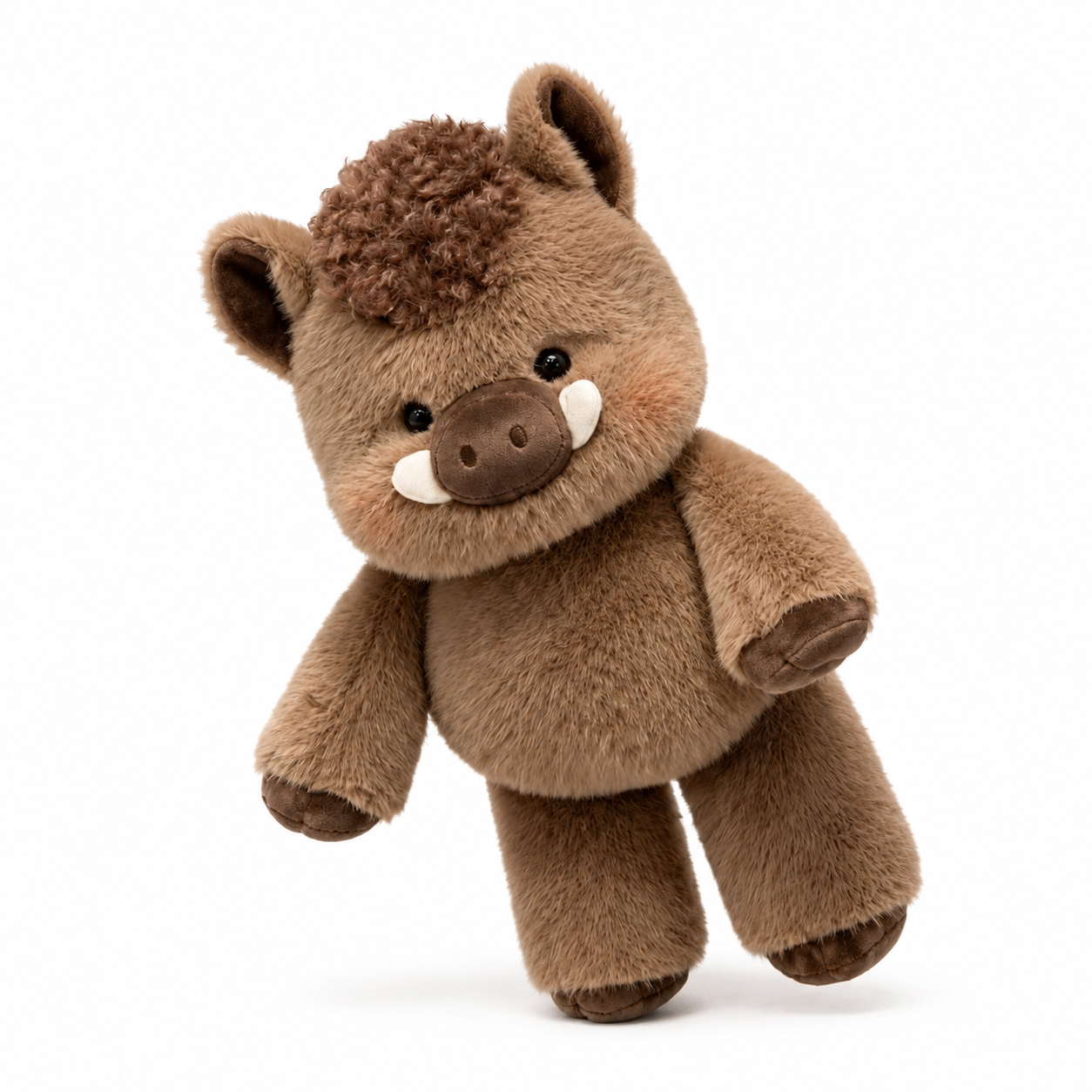 Peluche Sanglier Interactive qui Court - 45 cm / Marron · 60 cm / Marron