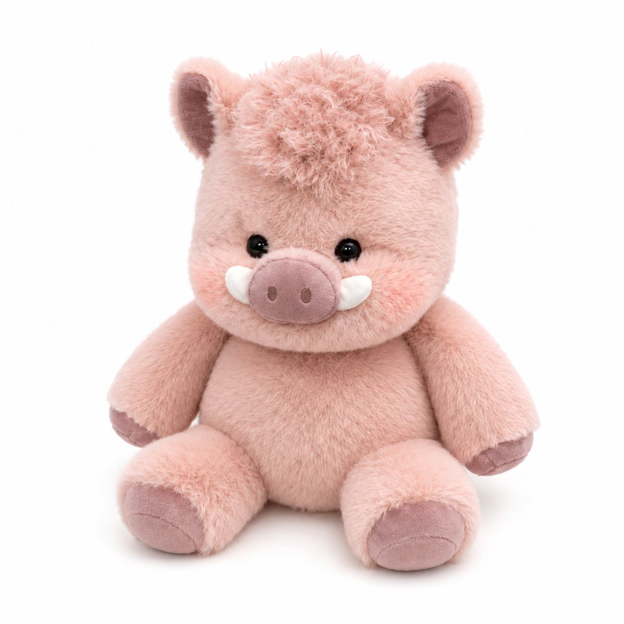 Peluche Sanglier Interactive qui Court - 45 cm / Rose · 60 cm / Rose