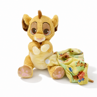 Peluche Simba avec Couverture Amovible - Fond blanc frontal