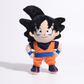 Peluche Son Goku Dragon Ball avec Ventouse - fond blanc Frontal
