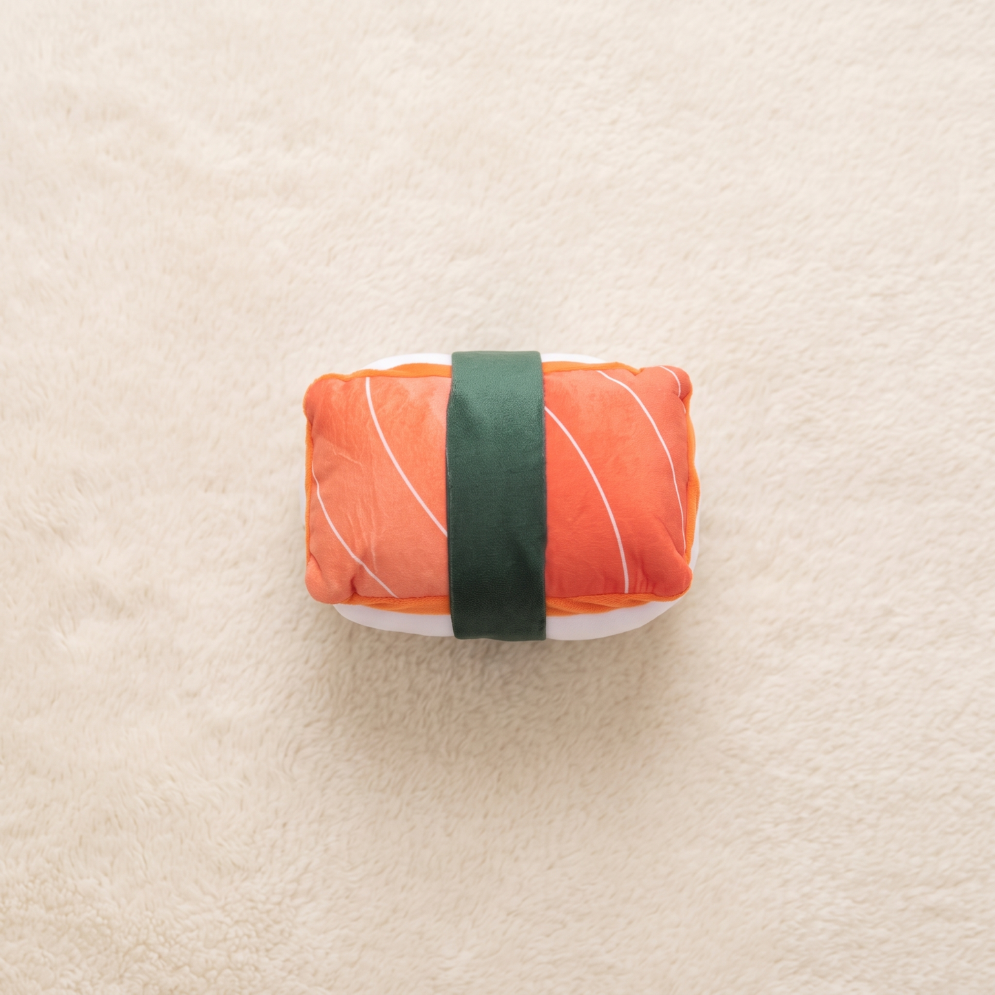 Peluche Sushi Saumon Tout Doux - Détail matière