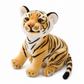 Peluche Tigre Bébé Réaliste 23cm - Marron