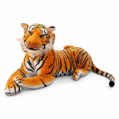 Peluche Tigre Oreiller Géante Confortable - 50-55 cm · 65-70 cm