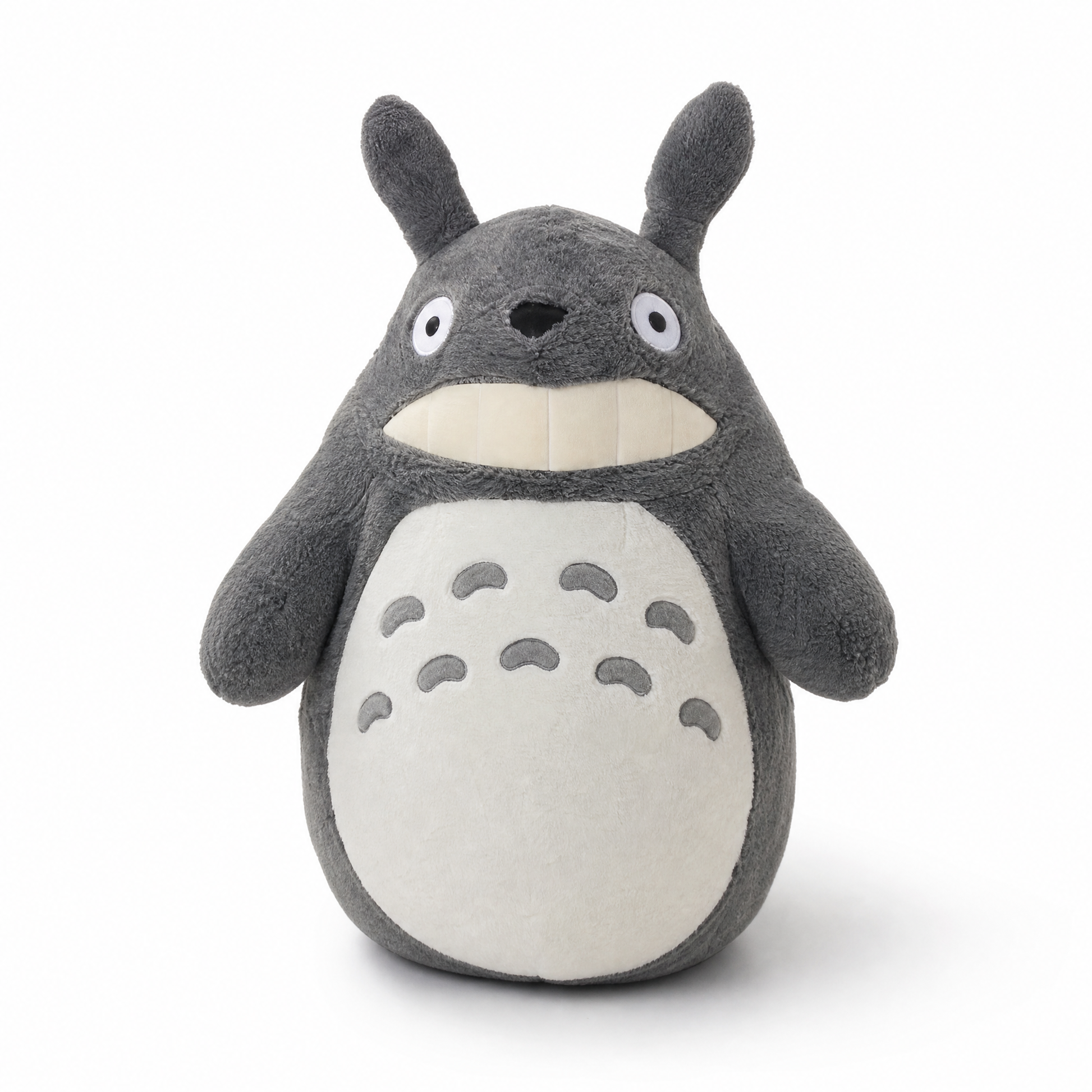 Peluche Totoro Douce Kawaii - fond blanc Frontal