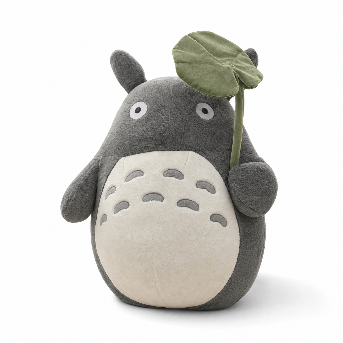 Peluche Totoro Feuille de Lotus Douce - fond blanc Frontal