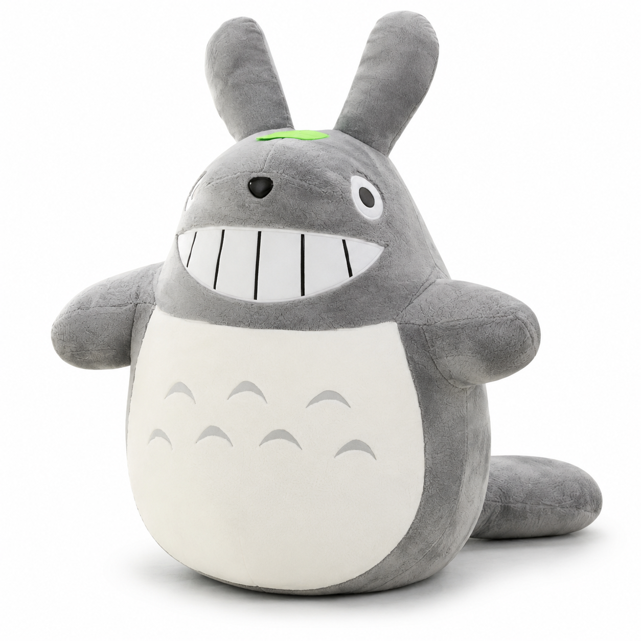 Peluche Totoro Géante Grand Sourire - 100cm · 60cm · 80cm