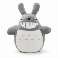 Peluche Totoro Géante Grand Sourire - fond blanc Frontal