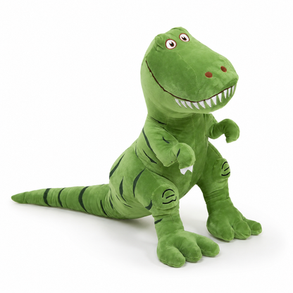 Peluche Tyrannosaure Verte T-Rex Adorable - 40cm · 55cm · 70cm · 100cm