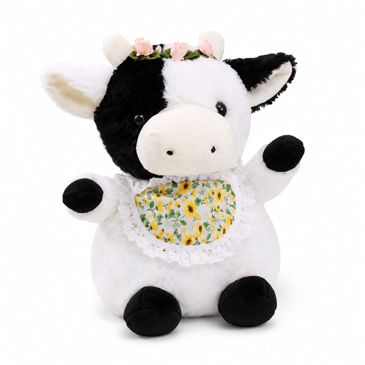 Peluche Vache Gentleman Nœud Papillon - Bébé vache