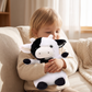 Peluche Vache Gentleman Nœud Papillon - Utilisation cosy intérieur