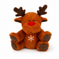 Peluche Veilleuse Respirante Renne de Noël - fond blanc Frontal