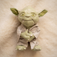 Peluche Yoda avec Ventouse Star Wars - Détail matière