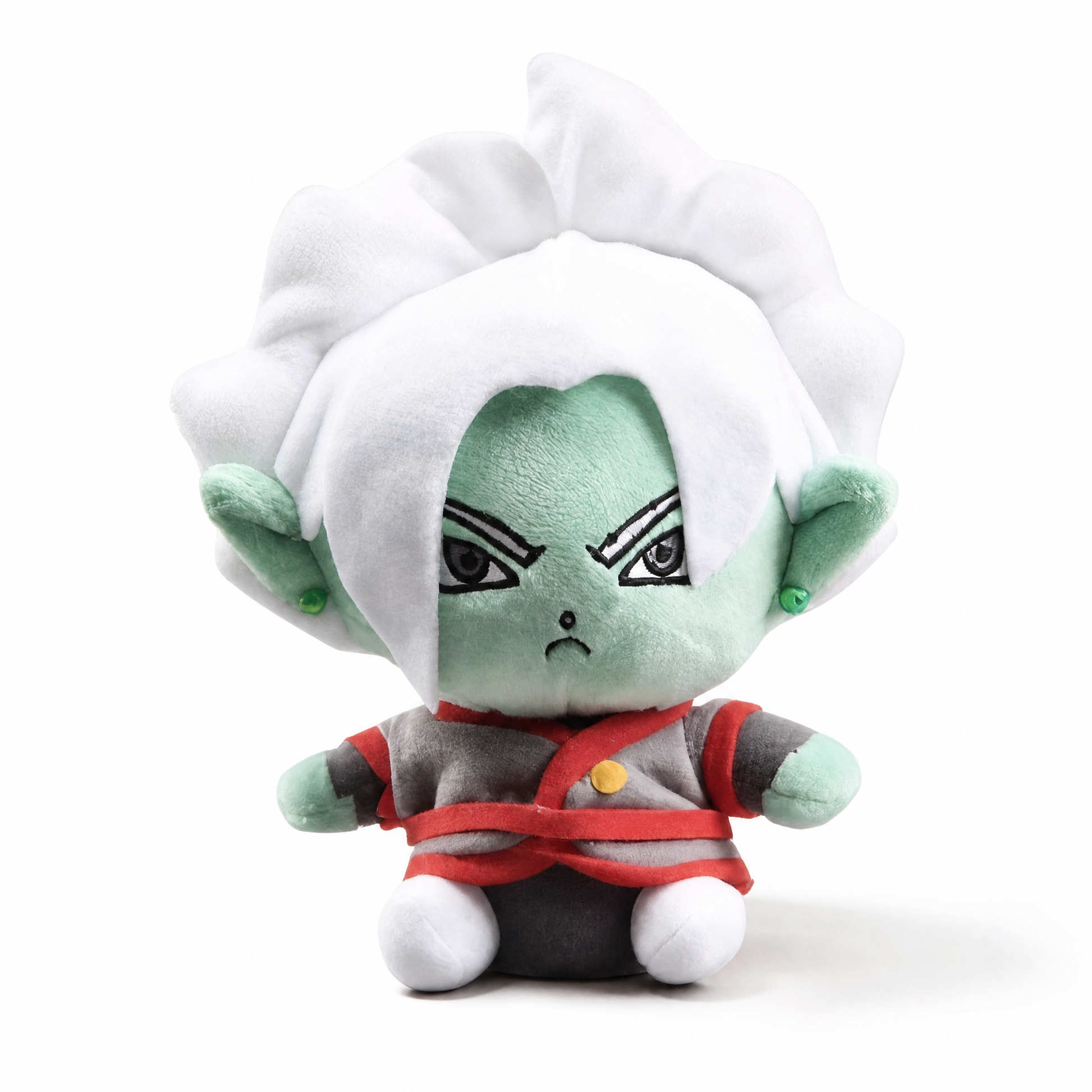 Peluche Zamasu Dragon Ball 22cm - Fond blanc frontal