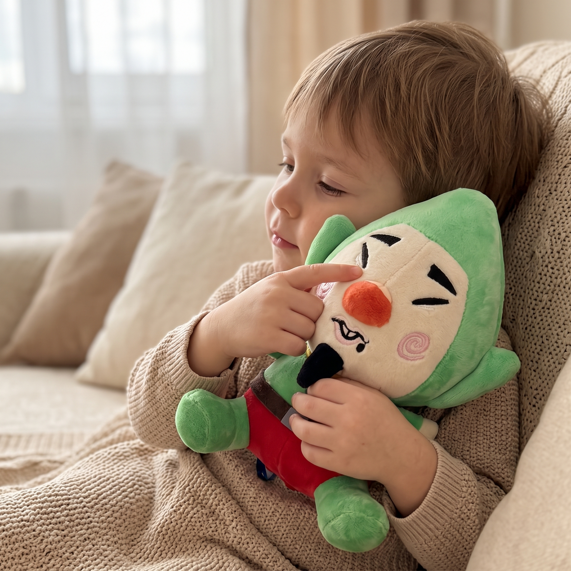 Peluche Zelda Tingle Personnage Jeu Vidéo - Utilisation cosy intérieur