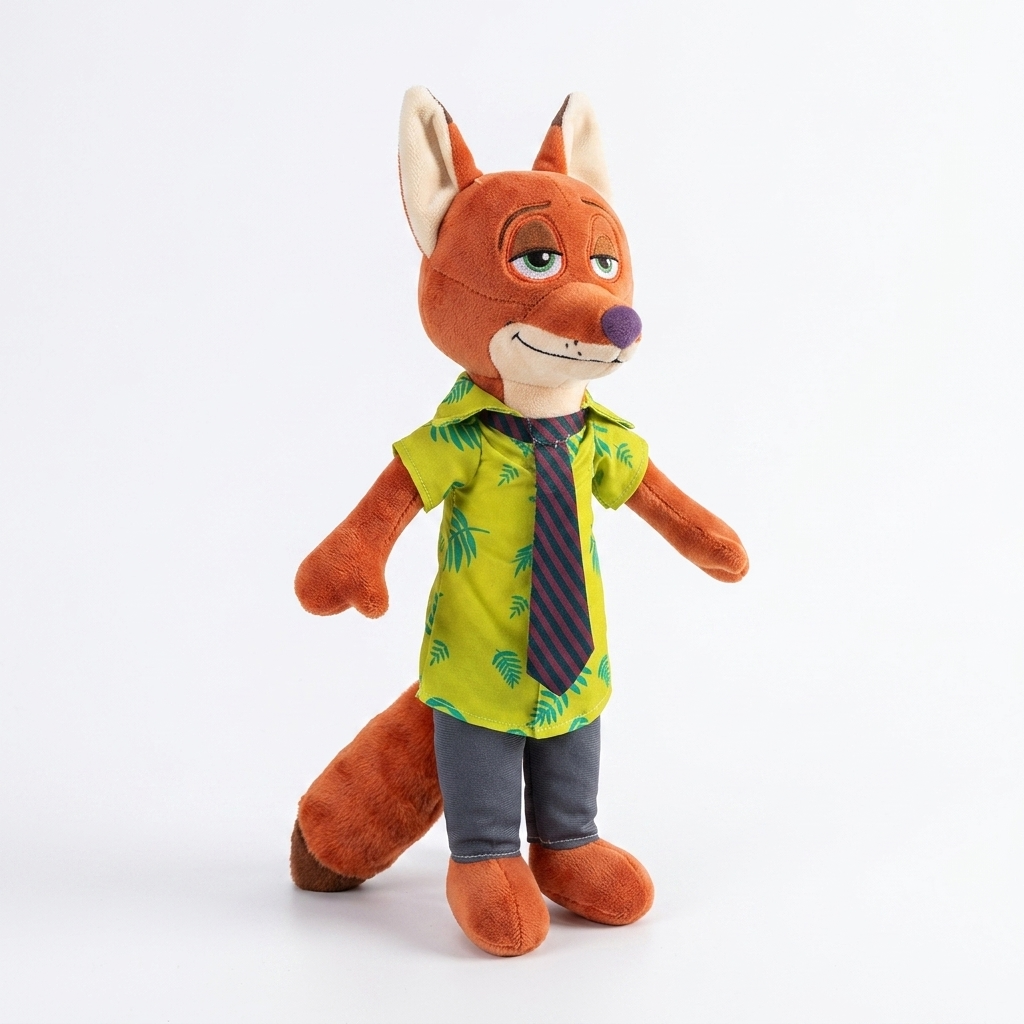 Peluche Zootopie Nick Wilde et Judy Hopps - Nick