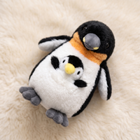Pinguin Mutter und Kind Kuscheltier - Détail matière
