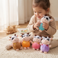 Porte-Clé Vache Peluche 10 cm - Utilisation cosy intérieur