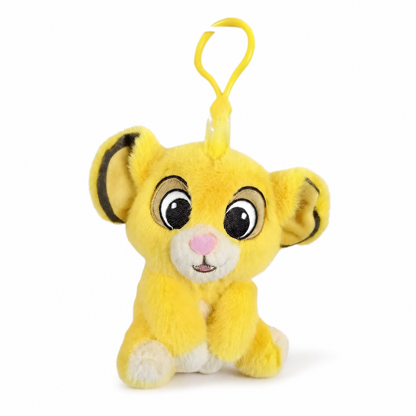 Porte-Clés Simba Peluche Le Roi Lion 12cm - Fond blanc frontal